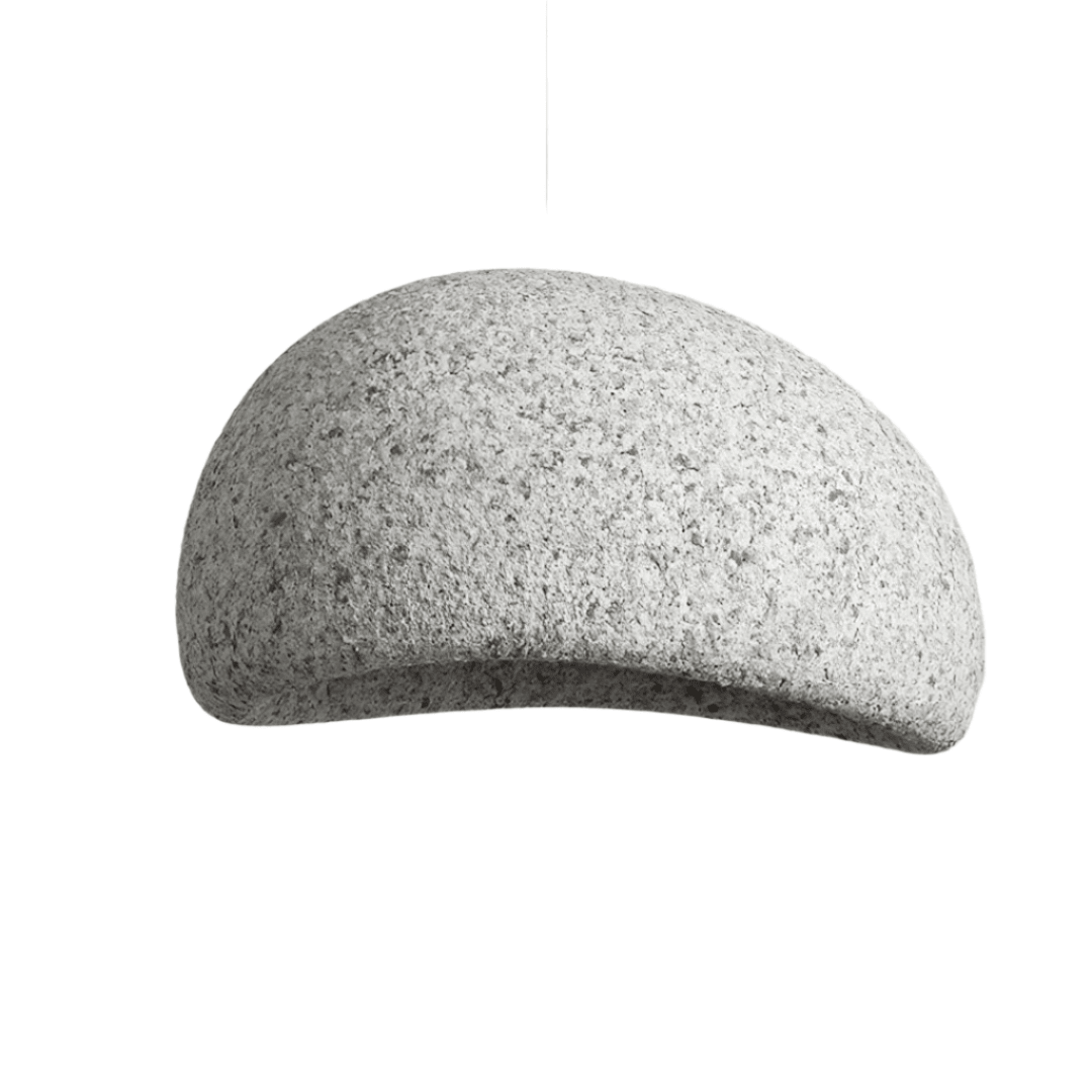LED Pendant Light With Dome Fiberglass Shade For Modern Ceiling Fixture | Temsk
