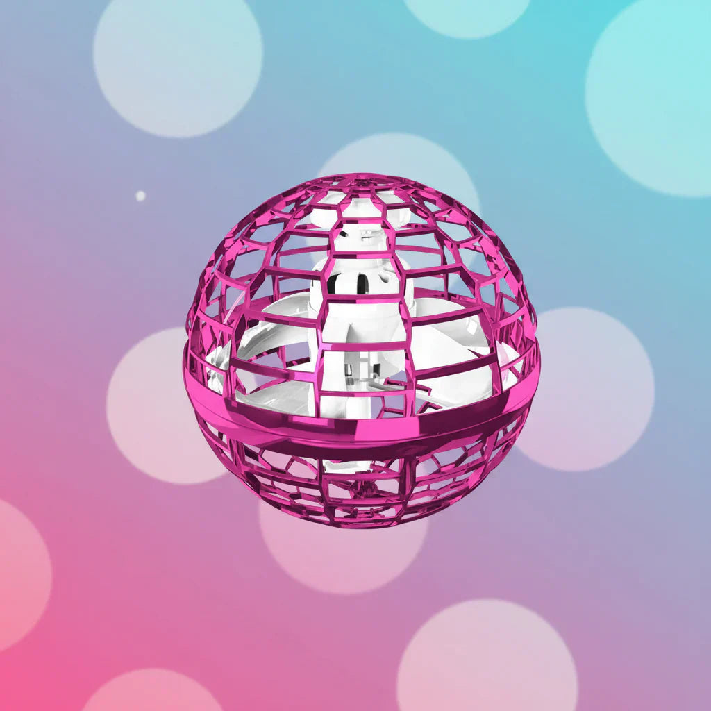 Rechargeable Hover Ball Drone Toy With LED For Indoor And Outdoor Fun | Temsk