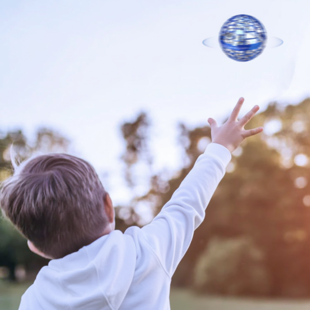 Rechargeable Hover Ball Drone Toy With LED For Indoor And Outdoor Fun | Temsk