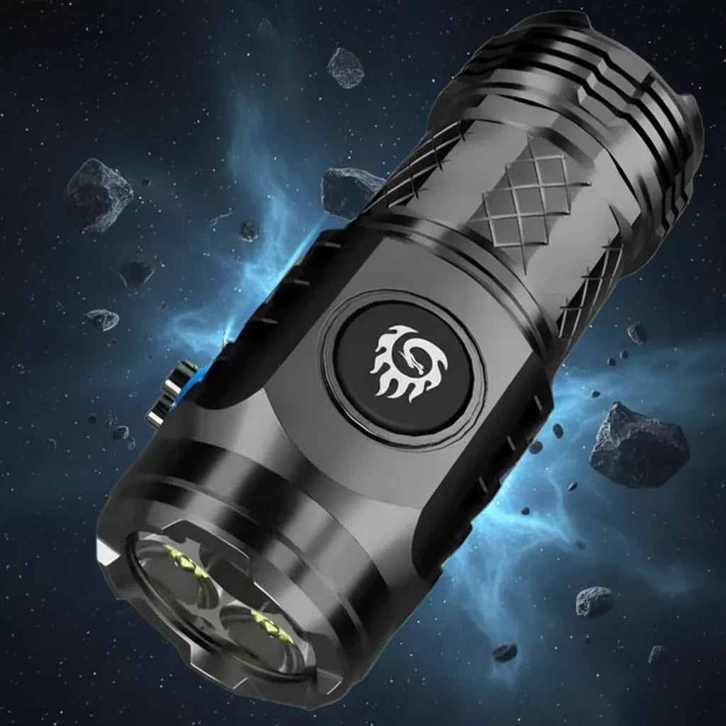Mini torcia LED compatta ricaricabile e impermeabile portatile | Temsk