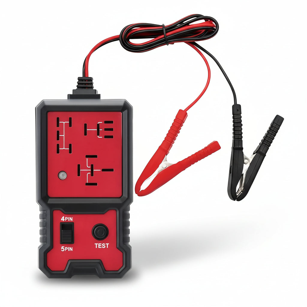 12V Battery Tester With LED Voltage Indicator For Cars | Temsk