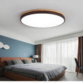 AuroraWood Modern Ceiling Light With Natural Wood For Any Room | Temsk