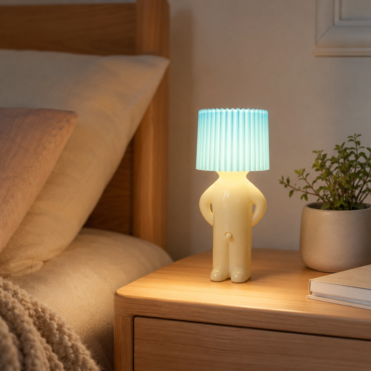 Verspielte moderne LED-Tischlampe für Zuhause oder Büro | Temsk