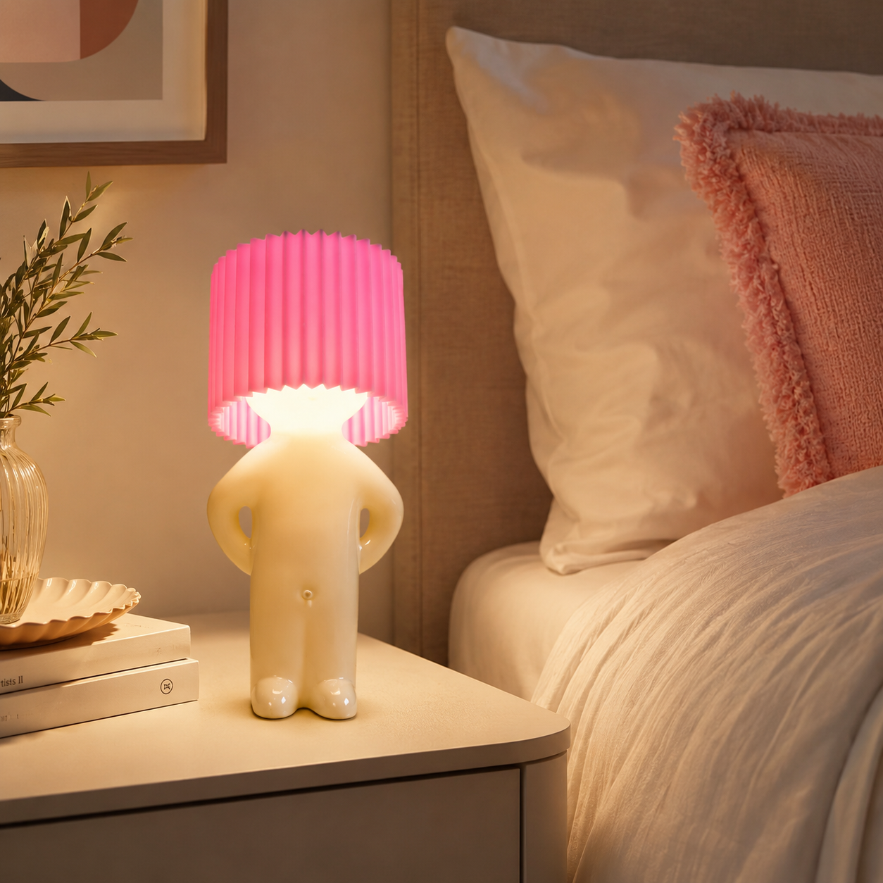 Verspielte moderne LED-Tischlampe für Zuhause oder Büro | Temsk