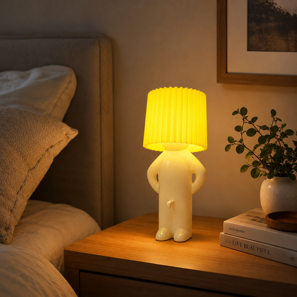 Verspielte moderne LED-Tischlampe für Zuhause oder Büro | Temsk