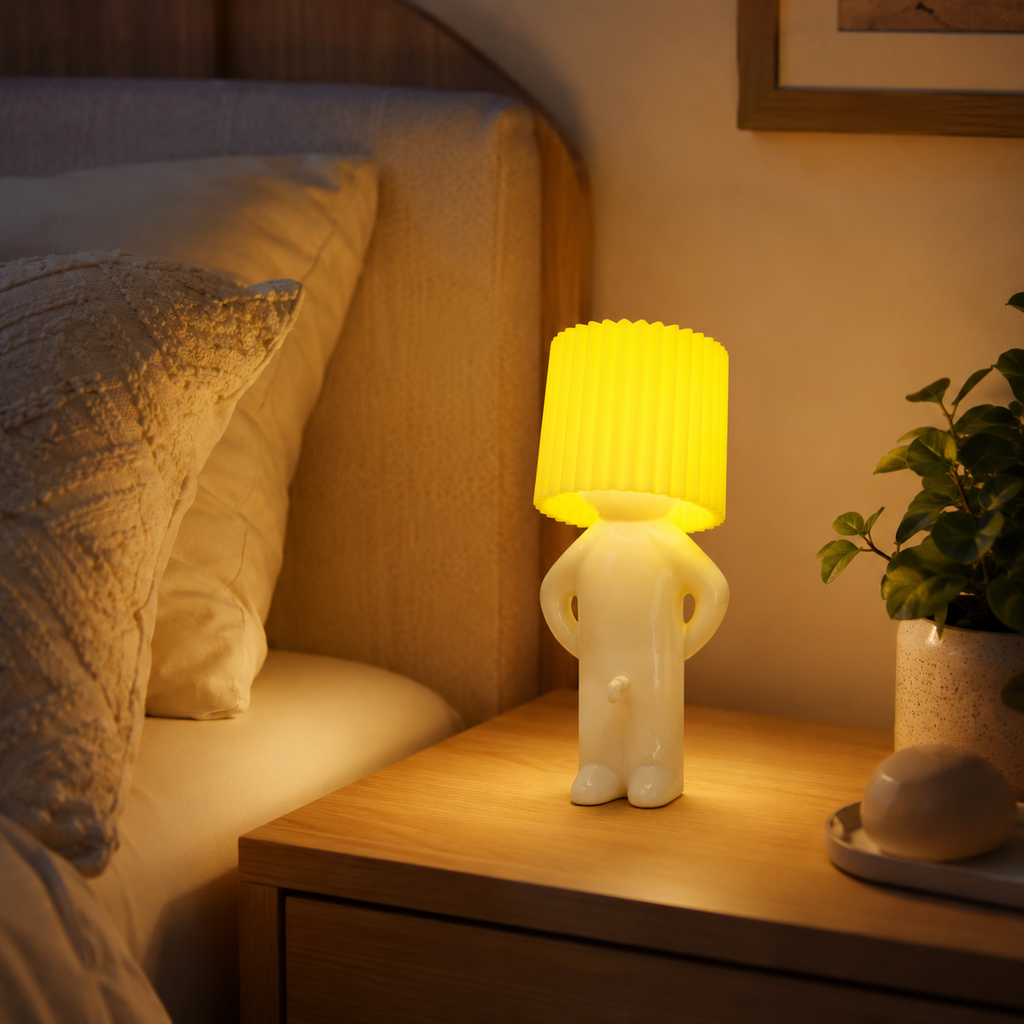 Verspielte moderne LED-Tischlampe für Zuhause oder Büro | Temsk