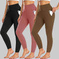 Winter High Waist Leggings With Pockets For Everyday Wear | Temsk