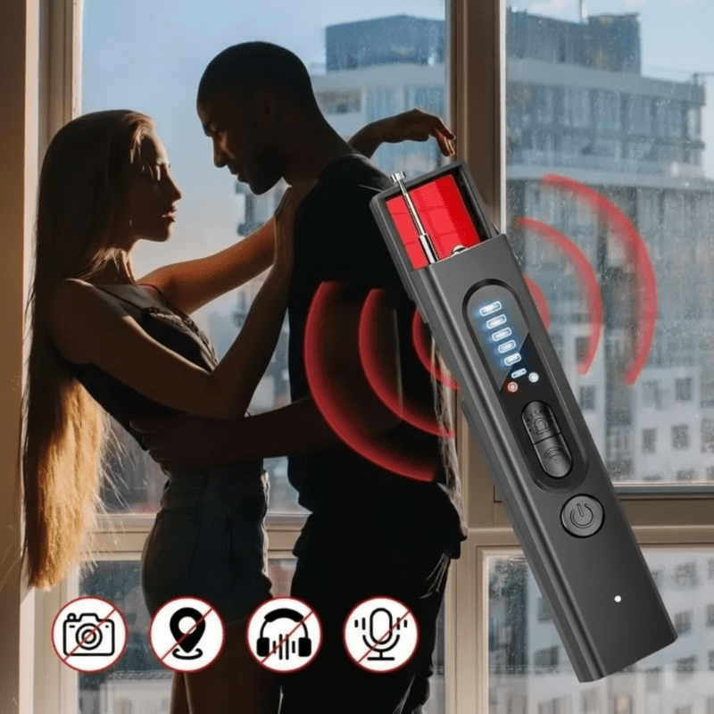 SilentScope 4 In 1 Anti Surveillance Detector With Long Battery Life | Temsk