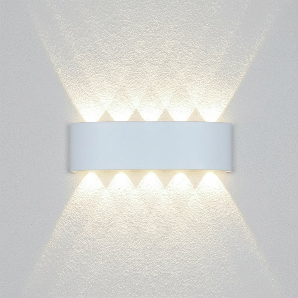Moderner wasserdichter minimalistischer LED-Wandfluter für Innen- und Außenbeleuchtung | Temsk
