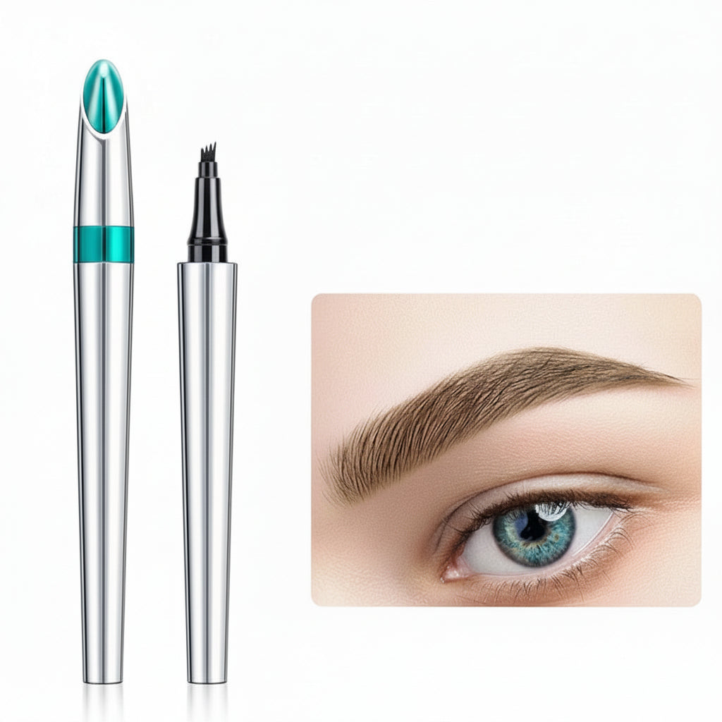 Brow Pen Microblading 4 Tip Waterproof For Natural Hair Stroke Brows | Temsk