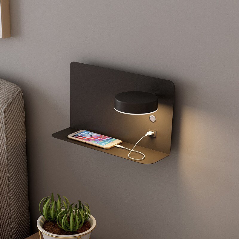 LumaGlow USB LED Wall Lamp With Three Adjustable Color Modes | Temsk