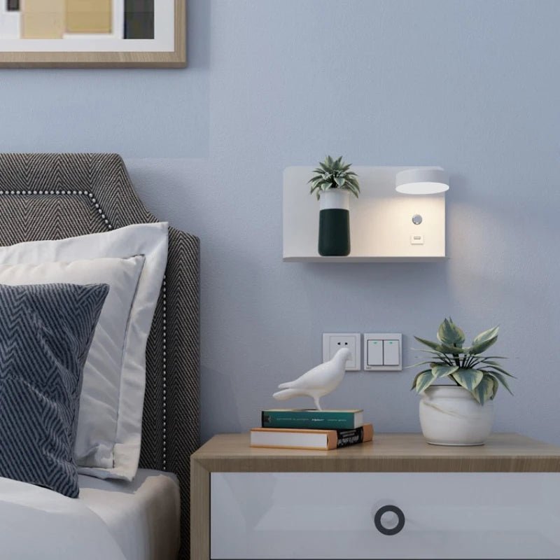LumaGlow USB LED Wall Lamp With Three Adjustable Color Modes | Temsk