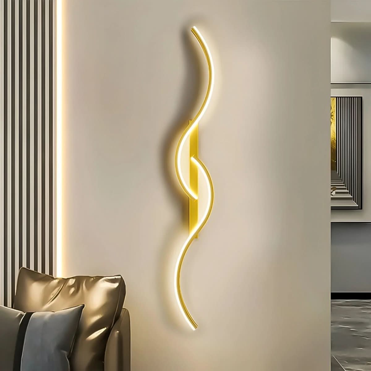 NovaCurve Modern Curved LED Wall Light With Dynamic Design | Temsk