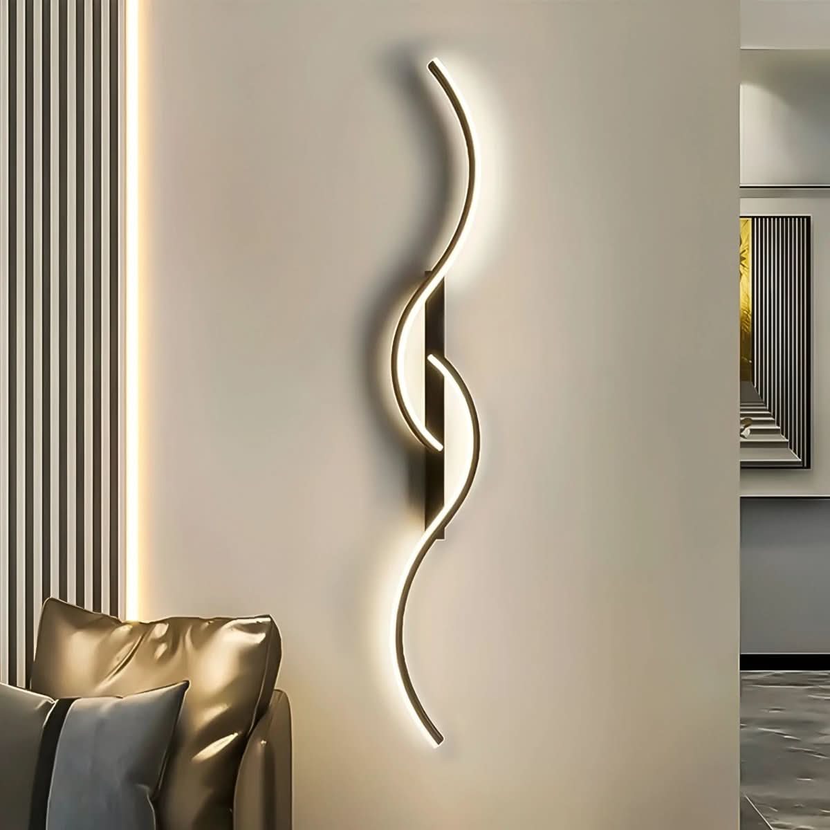 NovaCurve Modern Curved LED Wall Light With Dynamic Design | Temsk