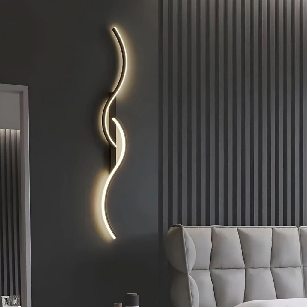 NovaCurve Modern Curved LED Wall Light With Dynamic Design | Temsk