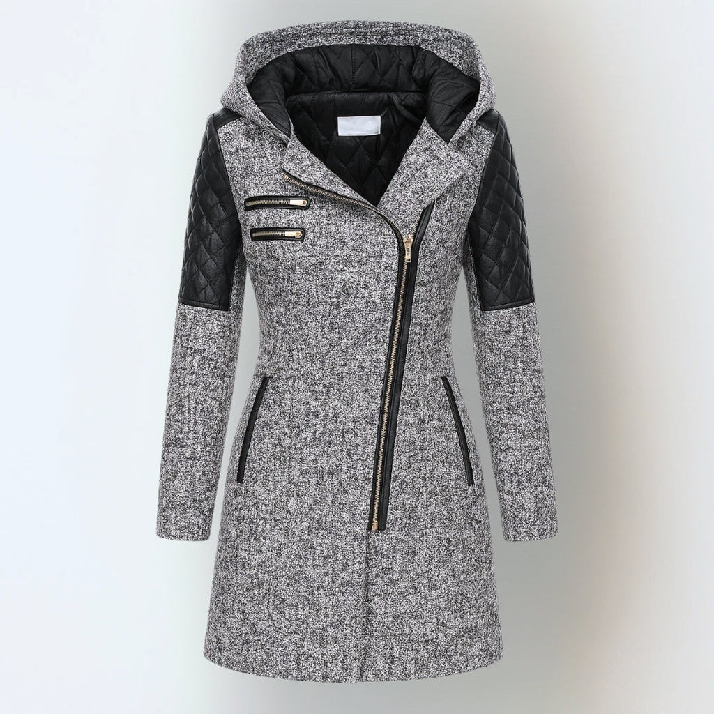 Damen-Warme langer Wintermantel für Alltagkomfort und Stil | Temsk