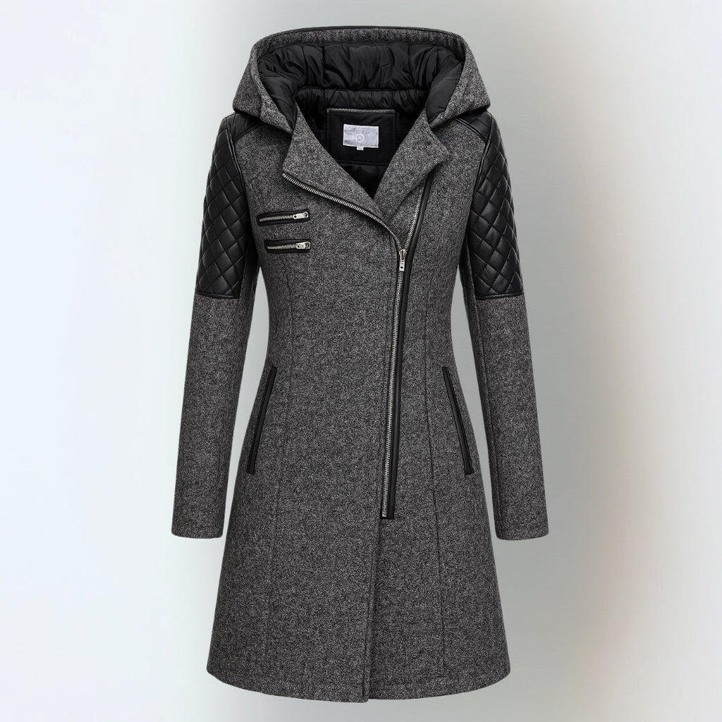 Damen-Warme langer Wintermantel für Alltagkomfort und Stil | Temsk