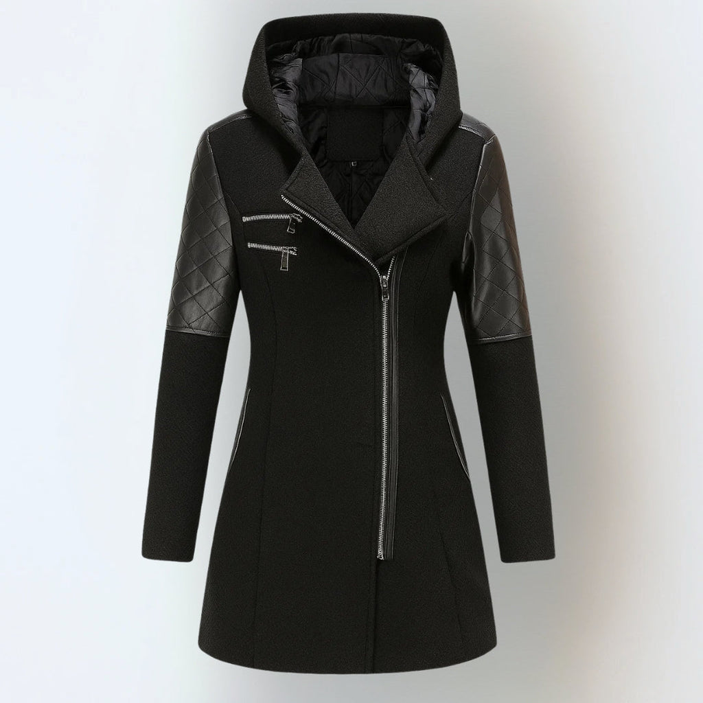 Damen-Warme langer Wintermantel für Alltagkomfort und Stil | Temsk