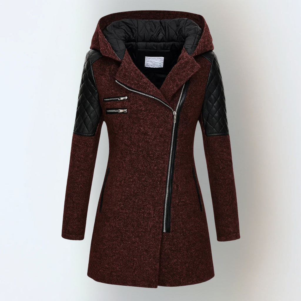 Damen-Warme langer Wintermantel für Alltagkomfort und Stil | Temsk