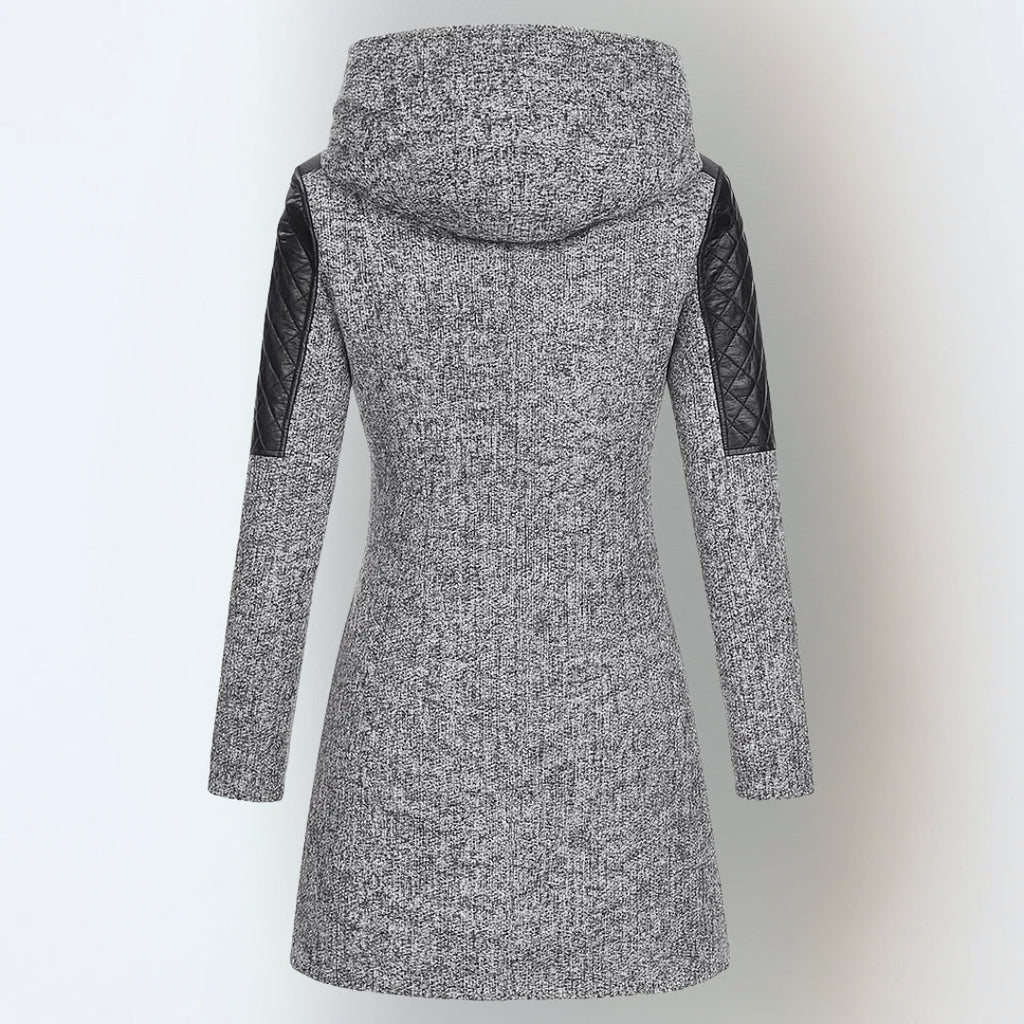 Damen-Warme langer Wintermantel für Alltagkomfort und Stil | Temsk