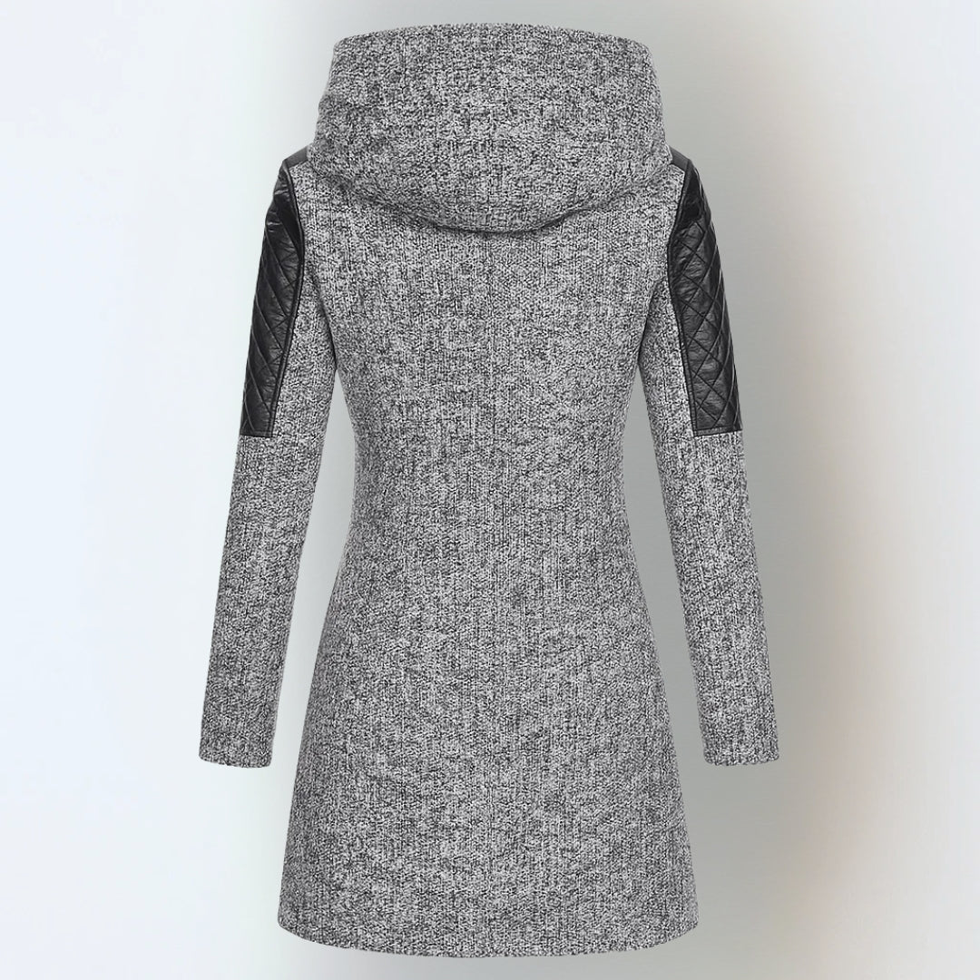 Damen-Warme langer Wintermantel für Alltagkomfort und Stil | Temsk