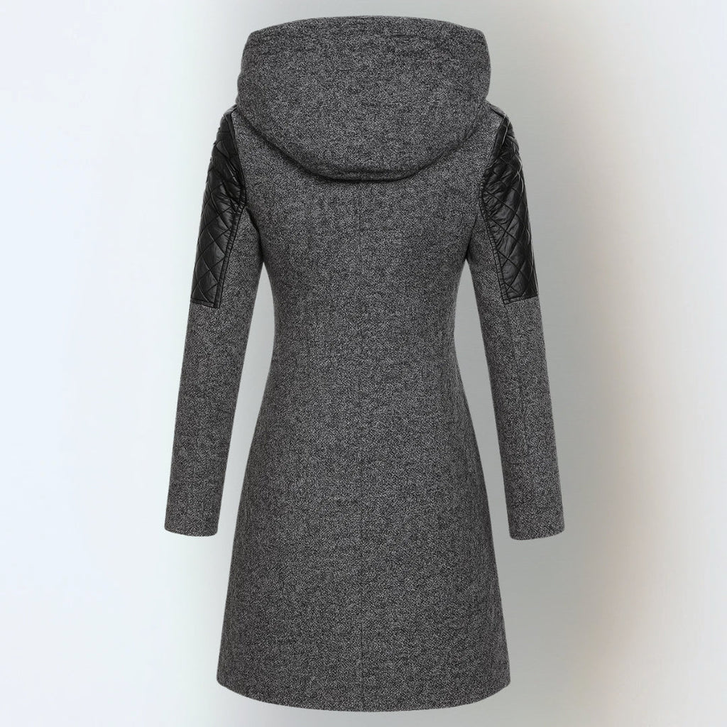Damen-Warme langer Wintermantel für Alltagkomfort und Stil | Temsk