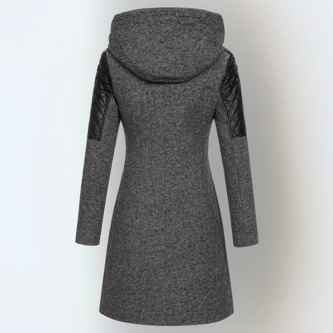 Damen-Warme langer Wintermantel für Alltagkomfort und Stil | Temsk