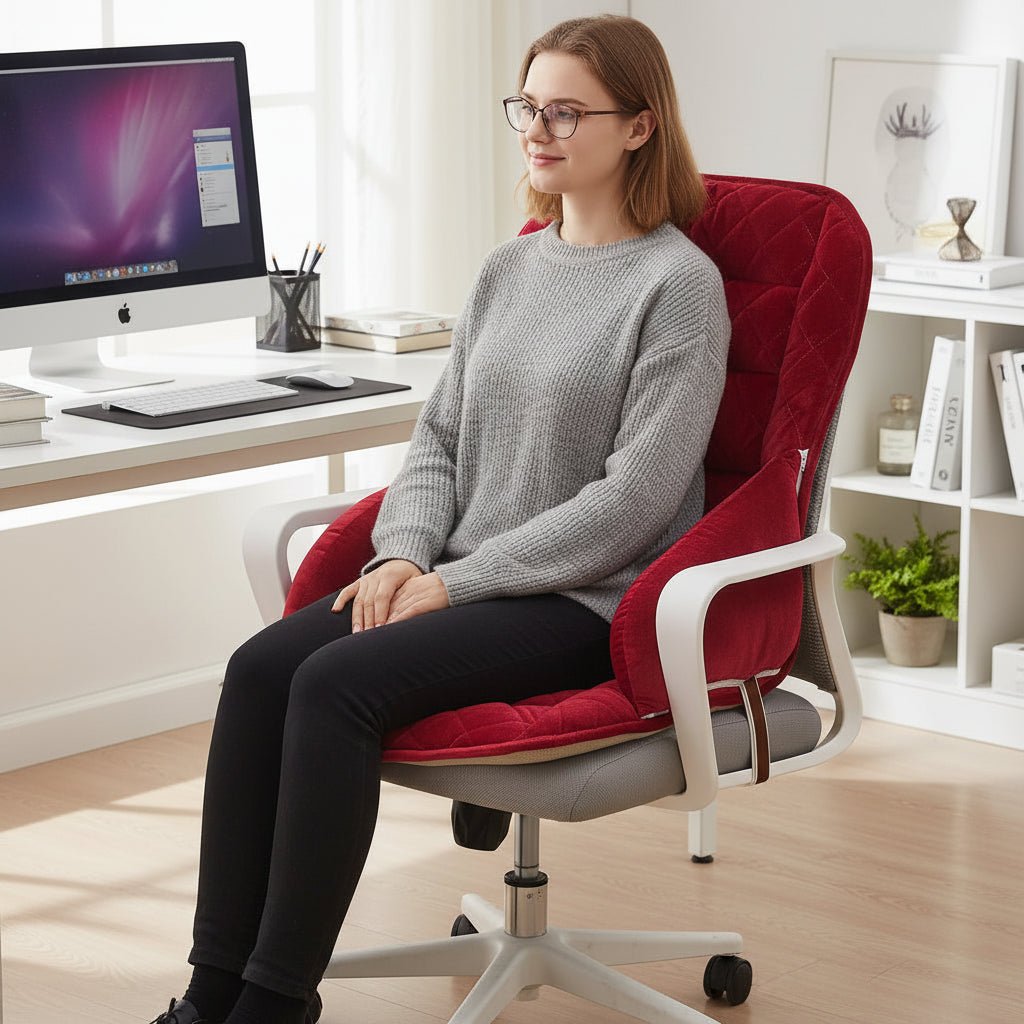 NovaFlex Ergonomic Lumbar Cushion for Upright and Relaxed Sitting | Temsk