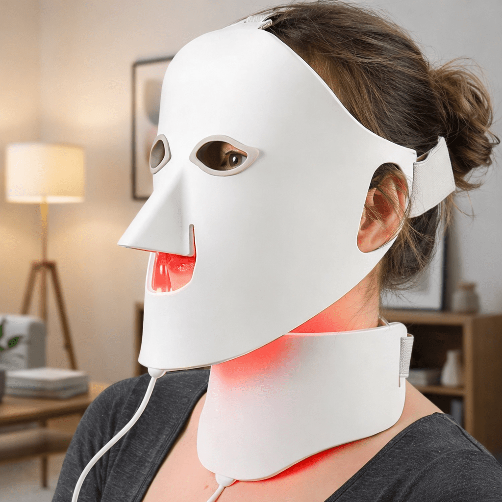 NovaDerm Light LED Light Therapy Mask For Visible Skin Renewal | Temsk