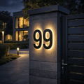 LumaSign Customizable LED House Numbers For Modern Homes | Temsk