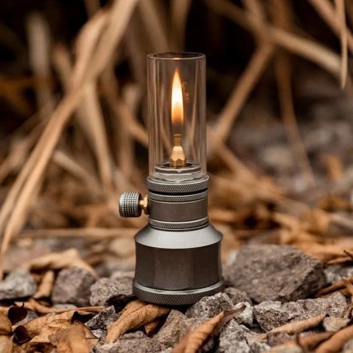 TrailGlow Portable Butane Lamp With Bright Adjustable Light | Temsk