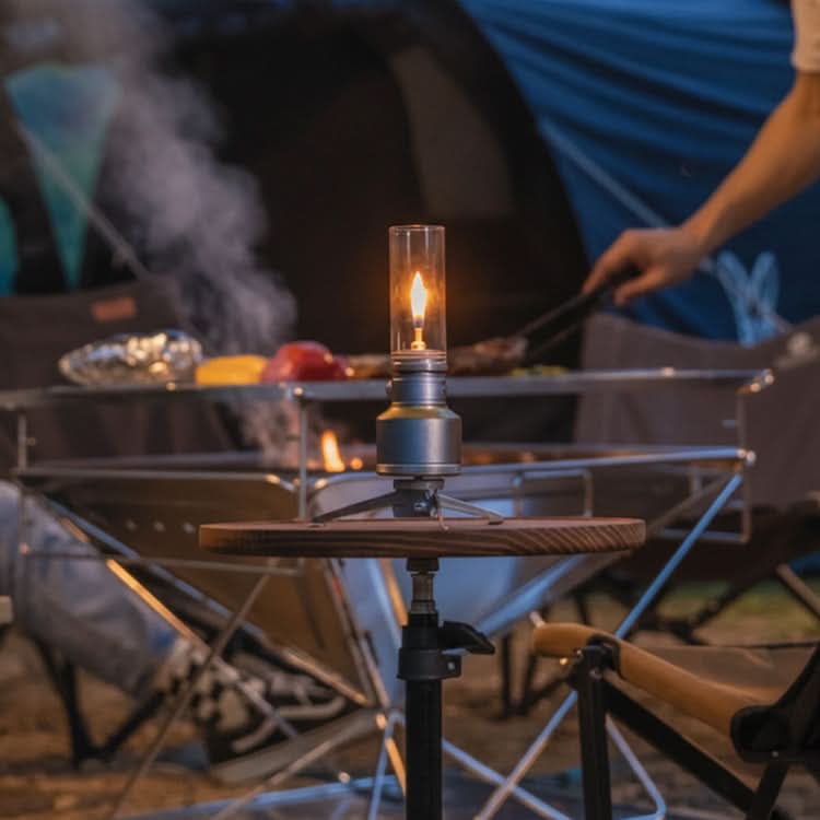 TrailGlow Portable Butane Lamp With Bright Adjustable Light | Temsk