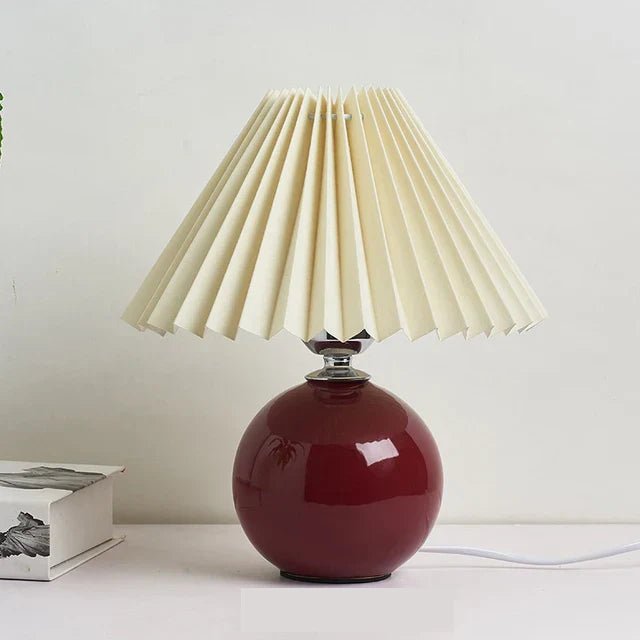 Lumera Elegant Vintage Table Lamp With Foldable Lampshade | Temsk