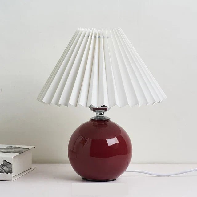Lumera Elegant Vintage Table Lamp With Foldable Lampshade | Temsk