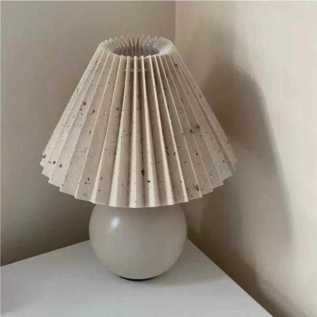 Lumera Elegant Vintage Table Lamp With Foldable Lampshade | Temsk