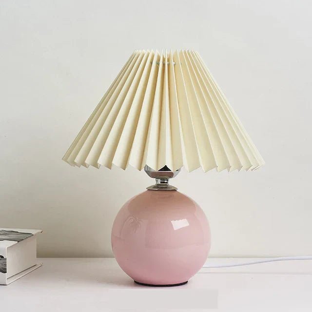 Lumera Elegant Vintage Table Lamp With Foldable Lampshade | Temsk