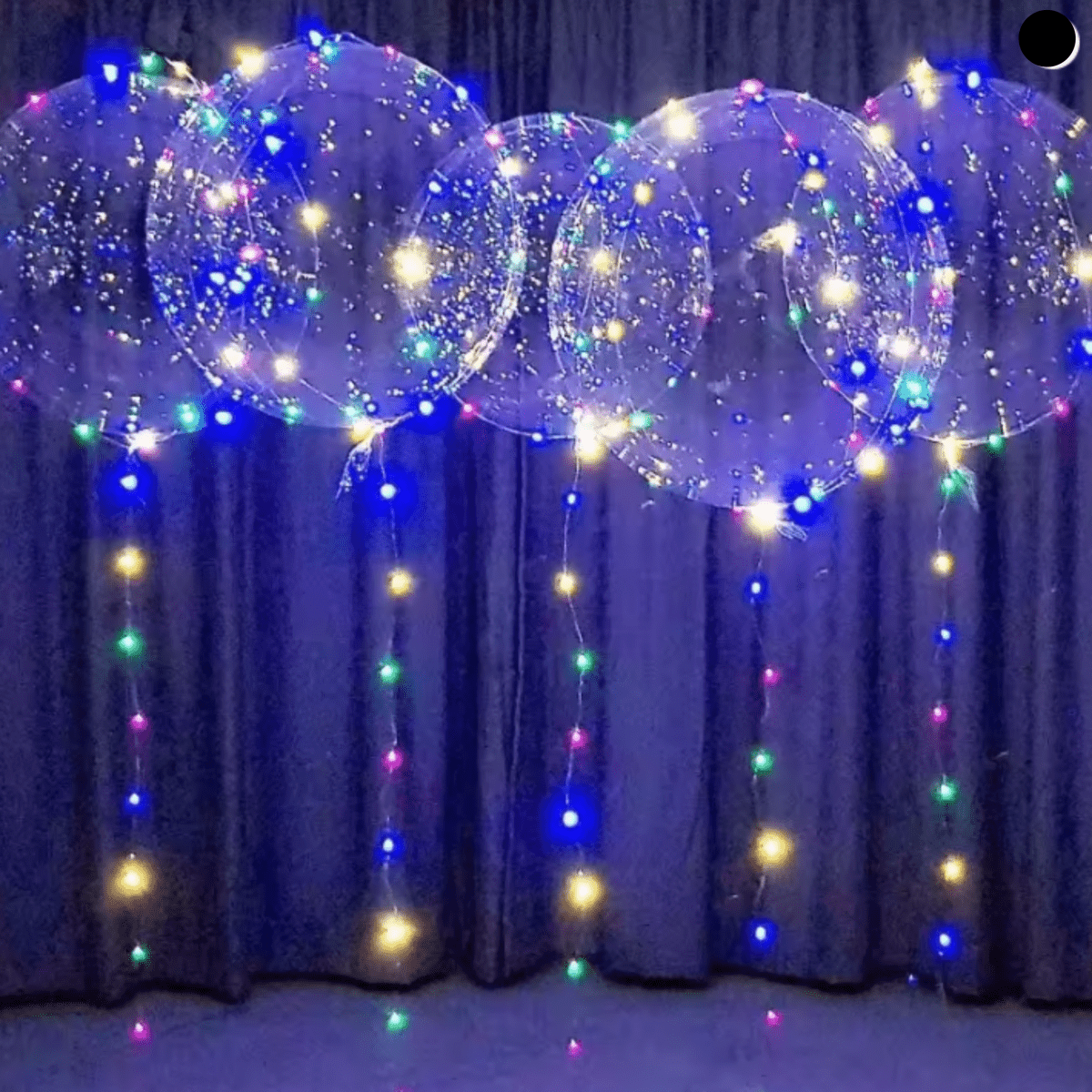 NovaGlow Opakovaně použitelné LED balónky na párty pro zářivé oslavy | Temsk