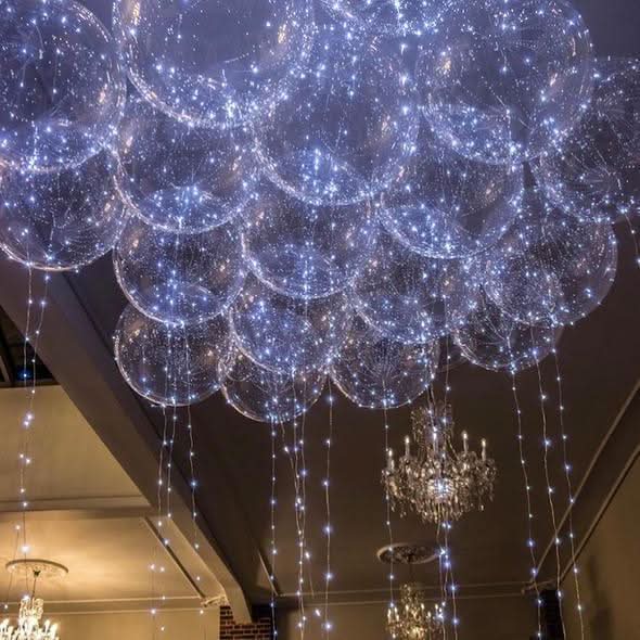 NovaGlow Opakovaně použitelné LED balónky na párty pro zářivé oslavy | Temsk