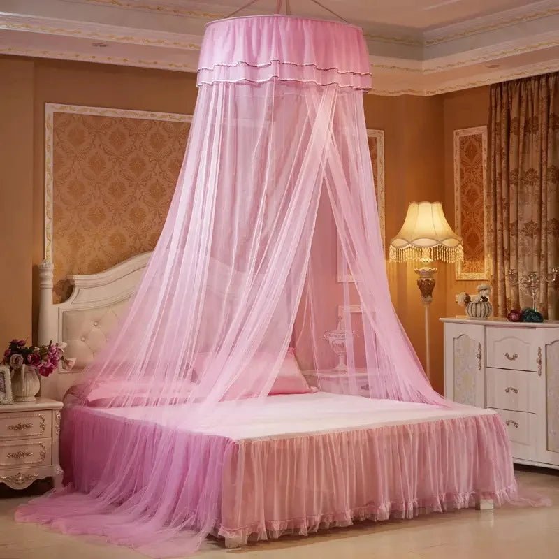 LumaDome Elegant Dome Mosquito Net With Glowing Butterfly Decoration | Temsk