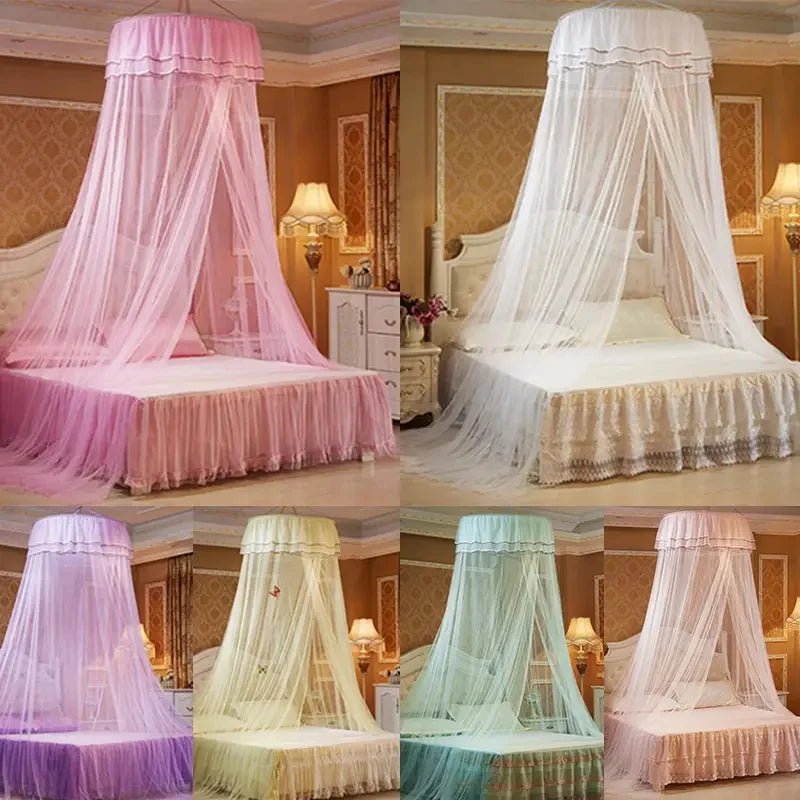 LumaDome Elegant Dome Mosquito Net With Glowing Butterfly Decoration | Temsk