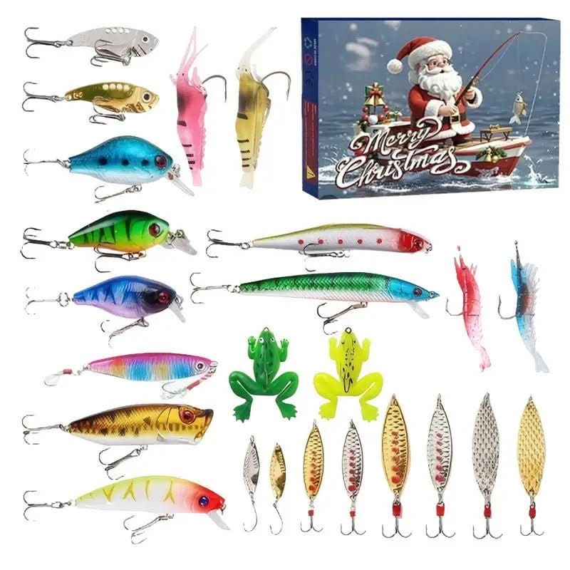 WaterNova Advent Calendar 2025 – 24 Fishing Lures For Freshwater And Saltwater | Temsk