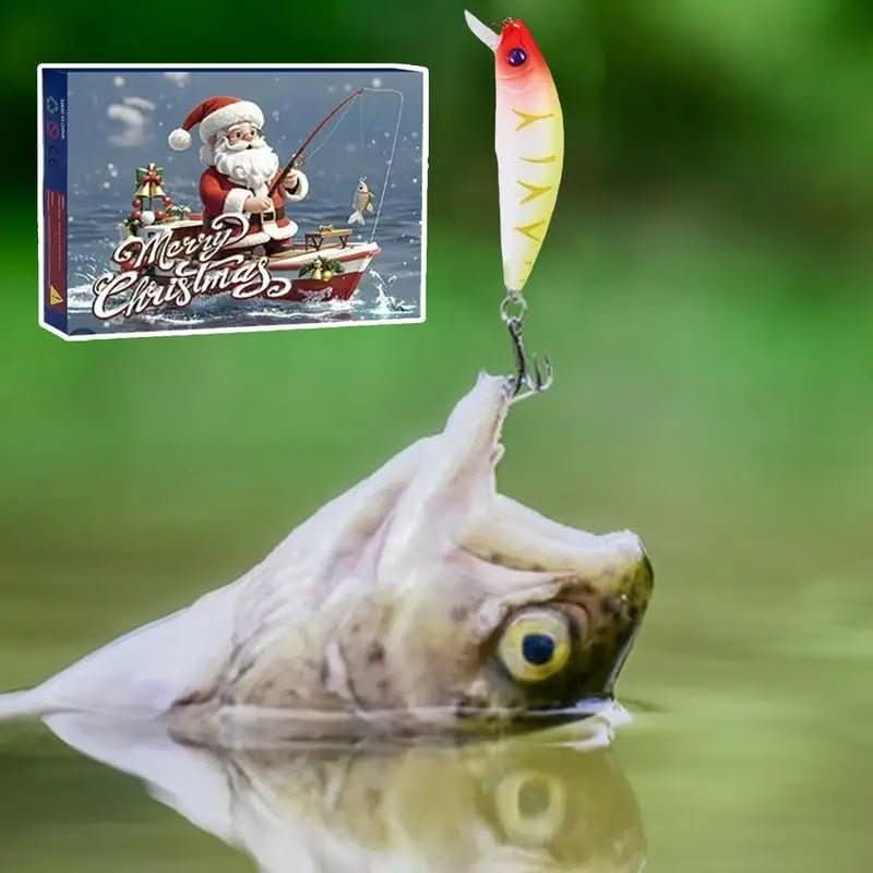 WaterNova Advent Calendar 2025 – 24 Fishing Lures For Freshwater And Saltwater | Temsk