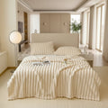 LunaCozy Faux Rabbit Fur Cuddle Blanket For Sofa And Bed | Temsk