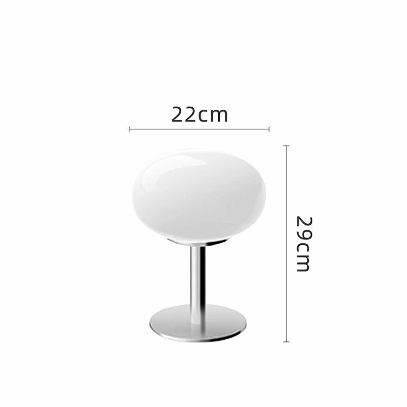 Aurelia Italian Glass Egg Table Lamp With Ambient LED Lighting | Temsk