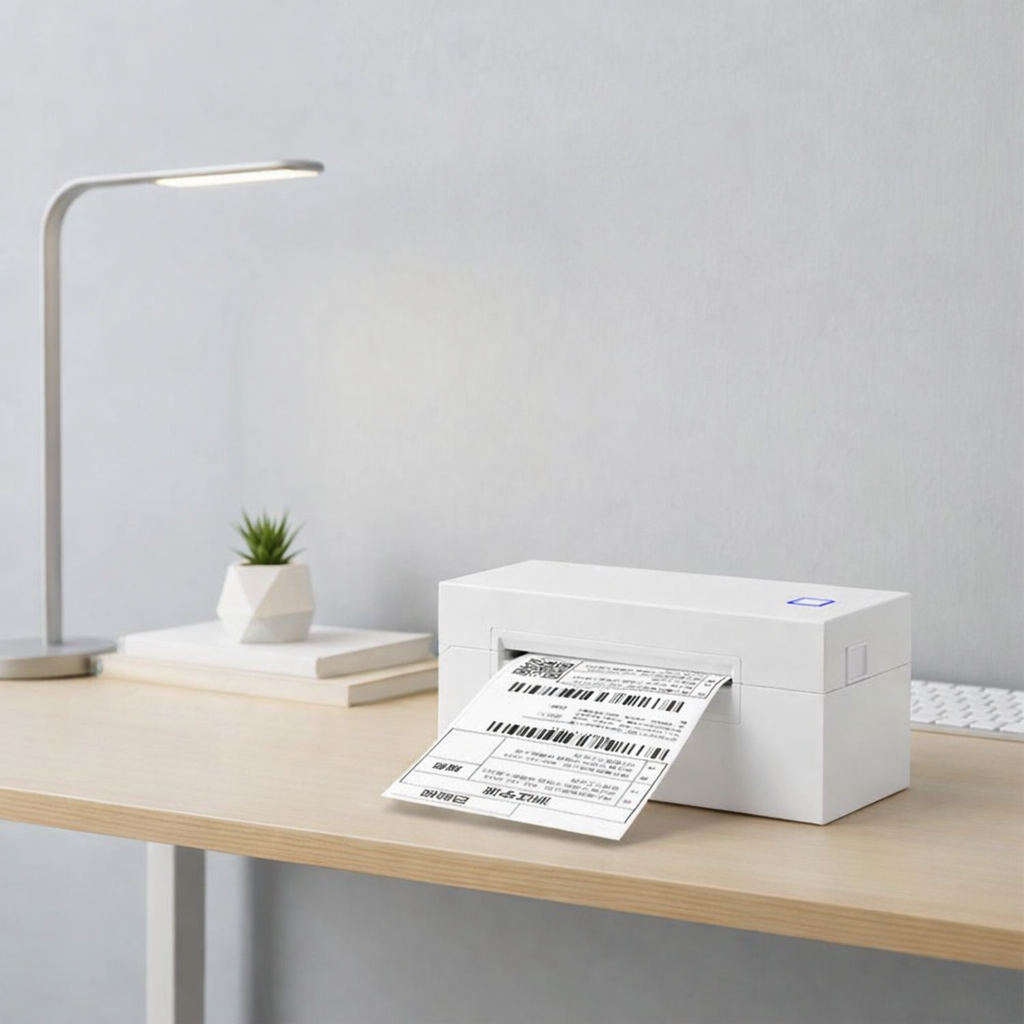 Stampante termica USB per etichette spedizione 4x6, stampante barcode da scrivania | Temsk
