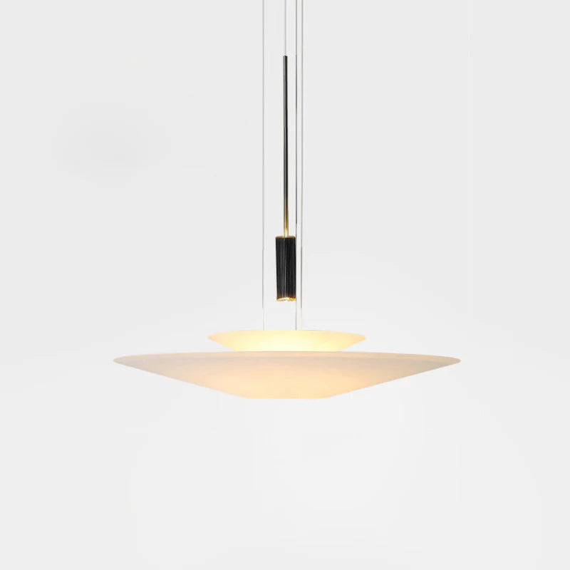 LED akrylové zlaté a černé stropní svítidlo lustr pro obývací pokoj a ložnici, 50 nebo 67 cm | Temsk