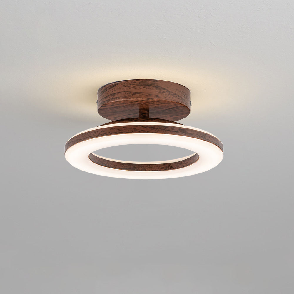 Runde Acrylleuchte mit LED-Deckenbeleuchtung für Flure und Eingänge | Temsk