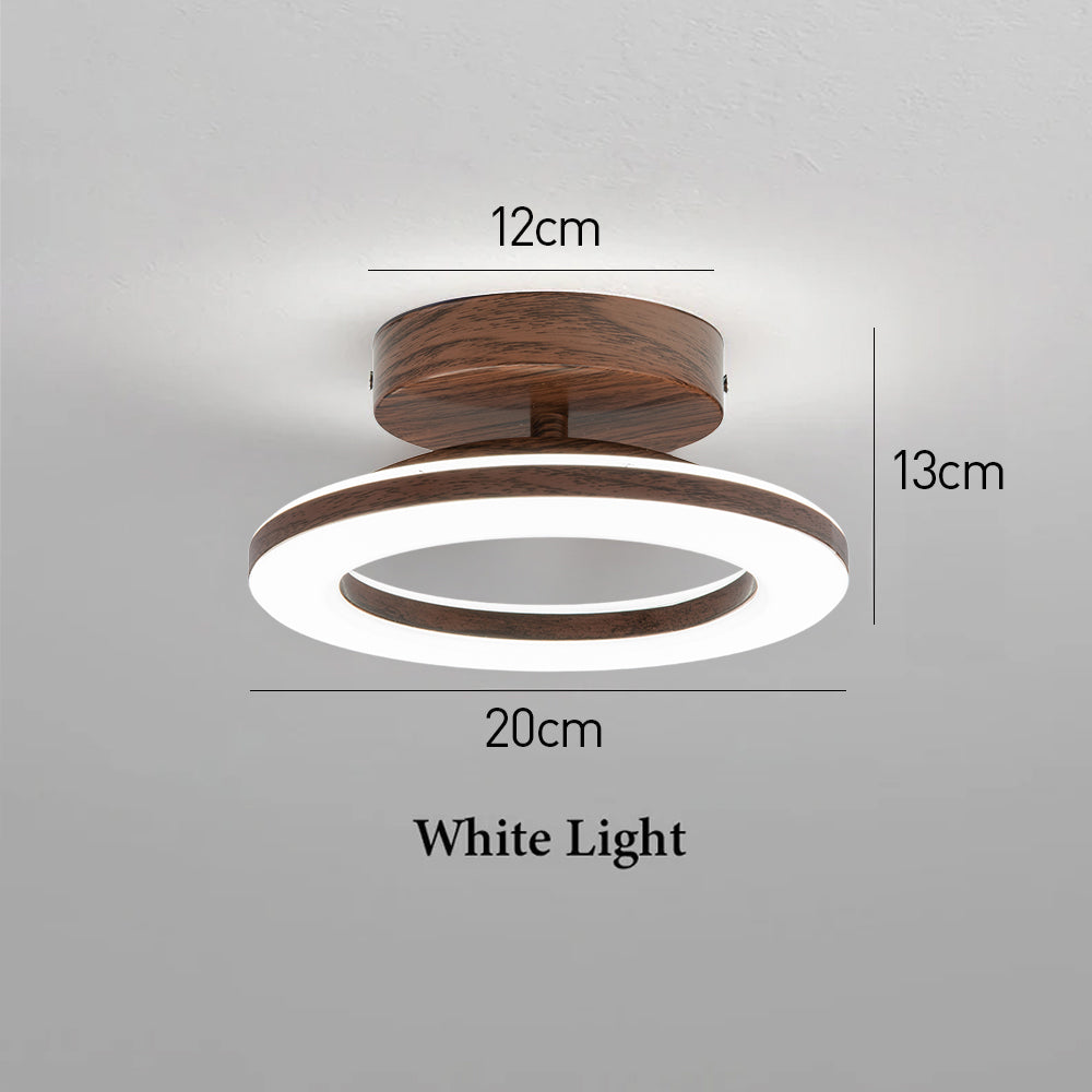 Runde Acrylleuchte mit LED-Deckenbeleuchtung für Flure und Eingänge | Temsk