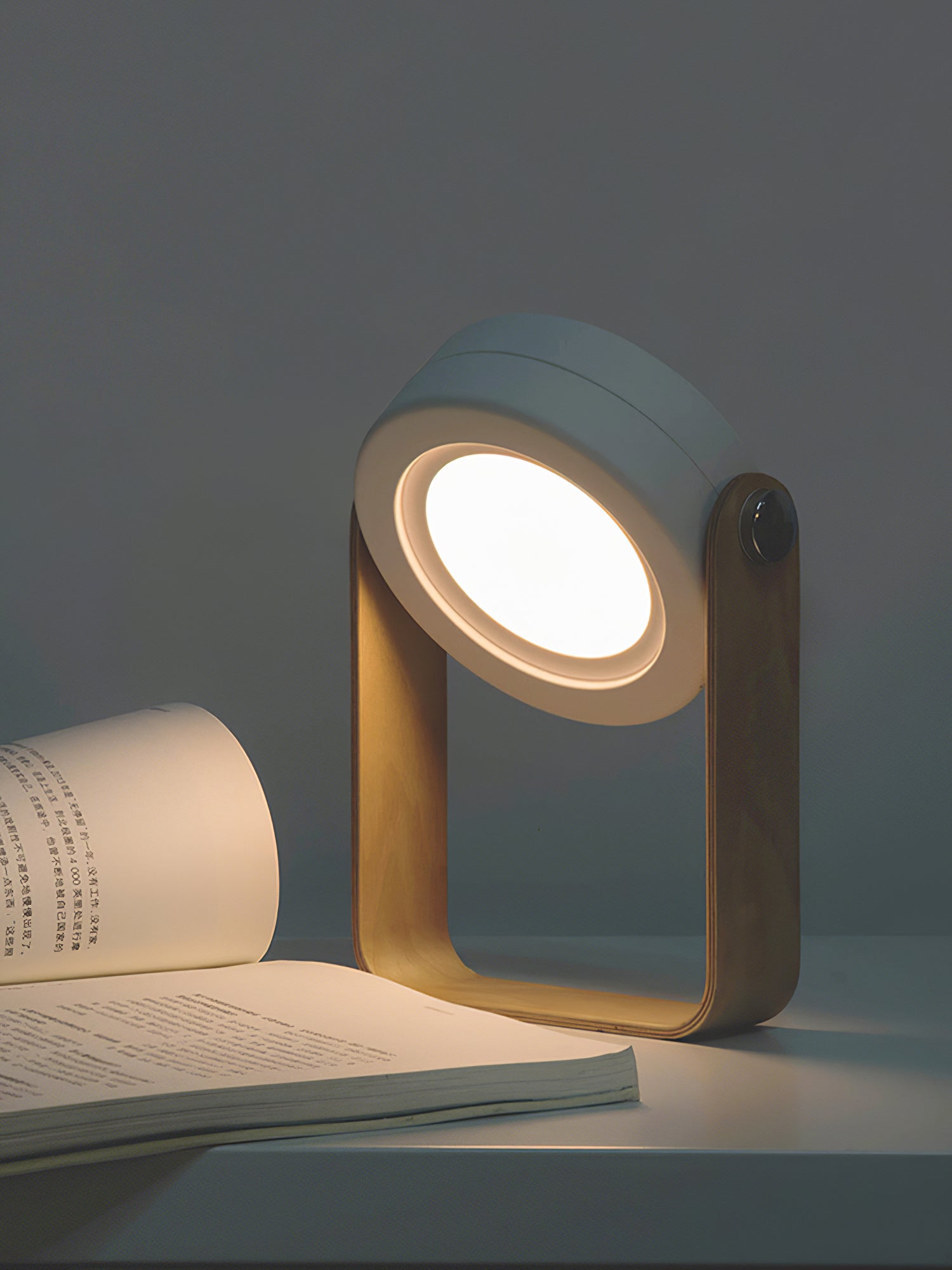GlowHaven Honeycomb Portable Table Lamp With Cozy Glow | Temsk
