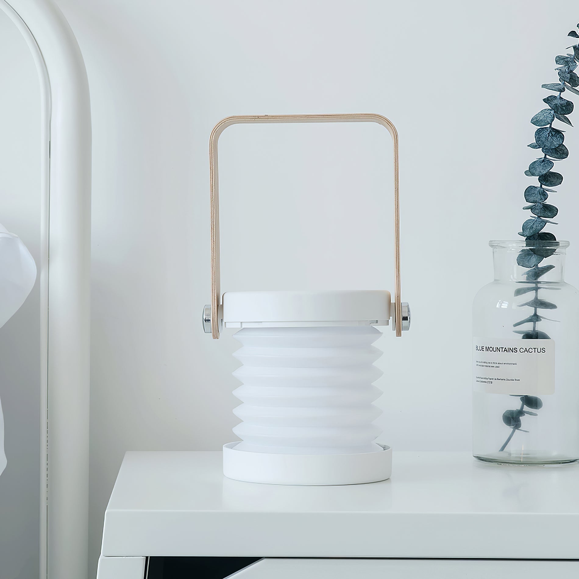GlowHaven Honeycomb Portable Table Lamp With Cozy Glow | Temsk